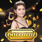 Baccarat table cover art